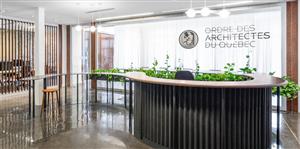 Renouveau pour les bureaux de l’Ordre des architectes du Québec