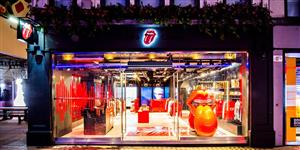 1re boutique des Rolling Stones: design par GH+A