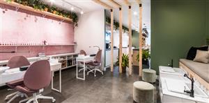 Une boutique biocosmétique à l'esthétique nordique